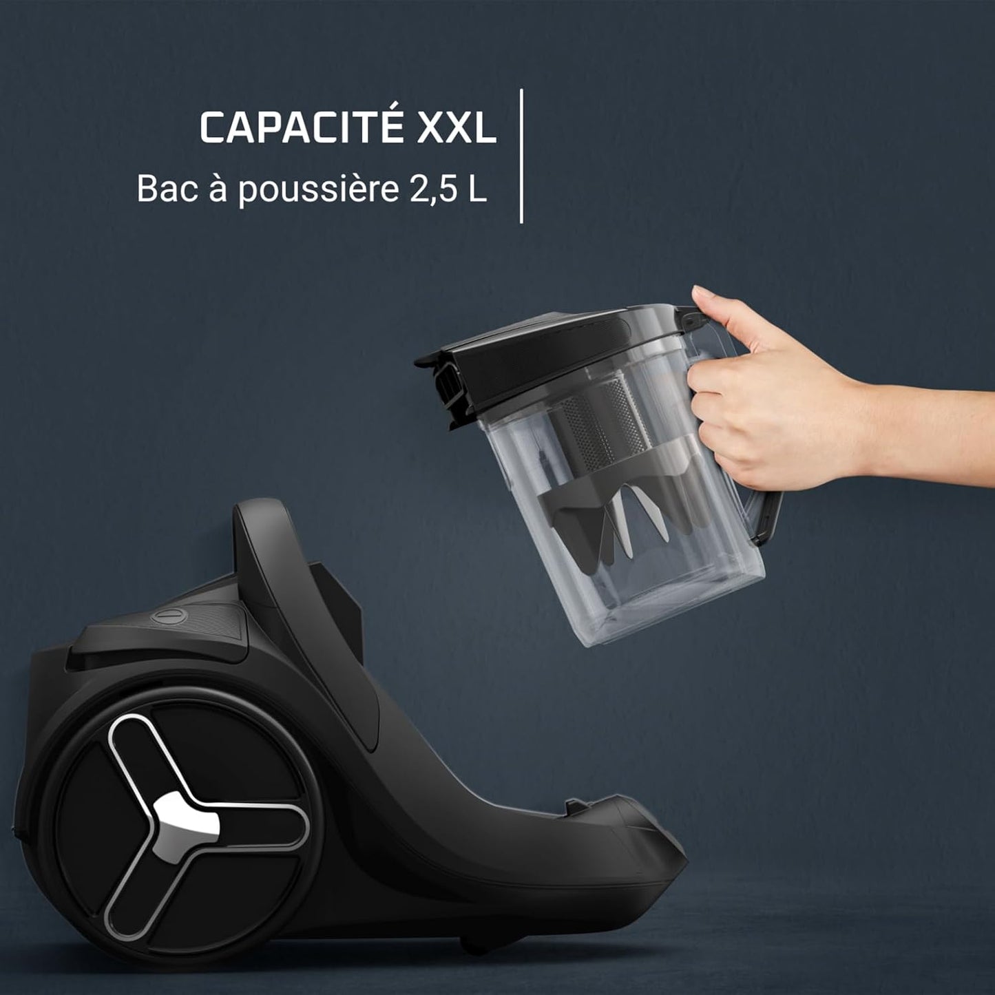 Rowenta Silence Force Cyclonic Aspirateur sans sac 2,5L