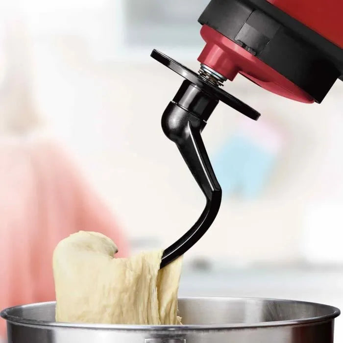 KitchenCook Expert XL – Robot pétrin + Blender (6,5 L, Rouge)