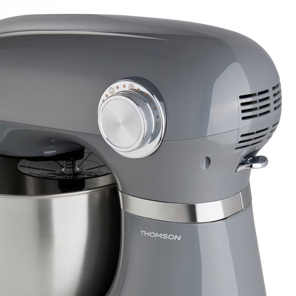 Robot pâtissier THOMSON THFP3510G – 1000 W – Style rétro – Bol inox 5 L