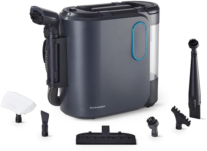 SCHNEIDER SCVCO24DEC – Nettoyeur vapeur & aspiration (Black)