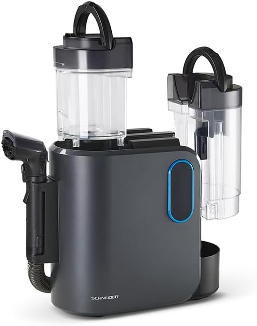 SCHNEIDER SCVCO24DEC – Nettoyeur vapeur & aspiration (Black)