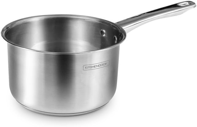 Kitchencook Batterie De Cuisine 5 Pcs Acier Inoxydable Anti Adhésif