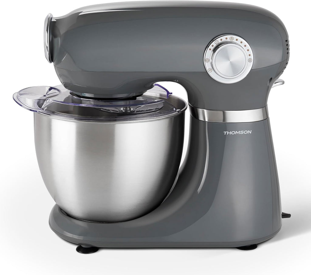 Robot pâtissier THOMSON THFP3510G – 1000 W – Style rétro – Bol inox 5 L
