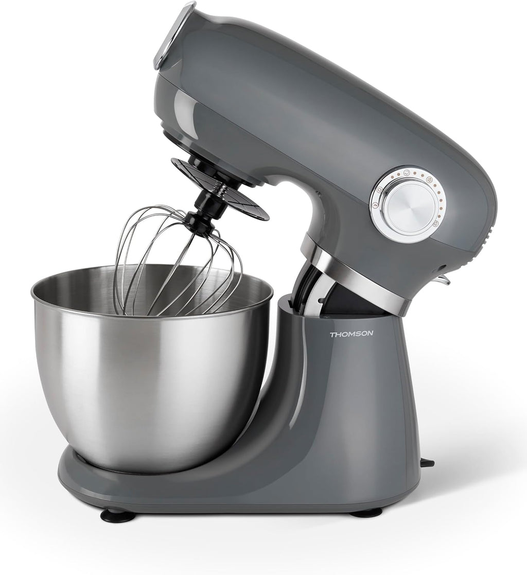 Robot pâtissier THOMSON THFP3510G – 1000 W – Style rétro – Bol inox 5 L