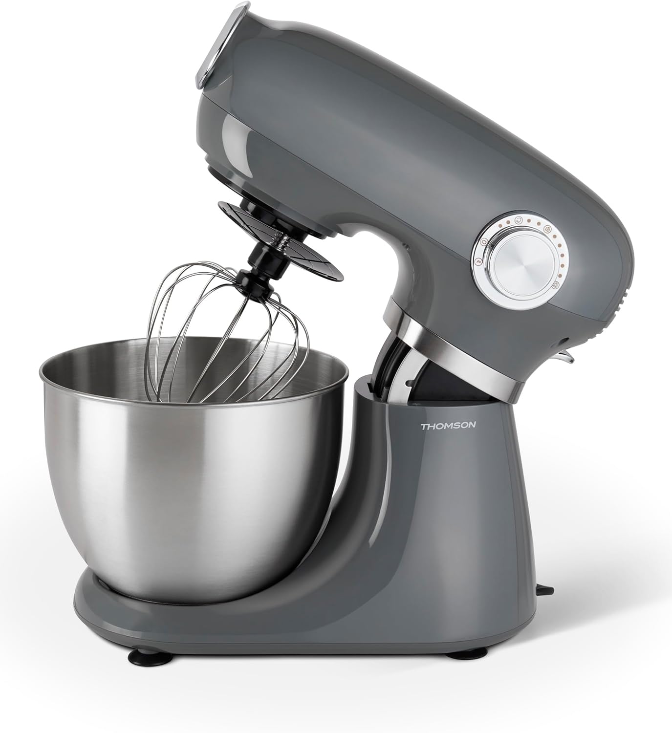 Robot pâtissier THOMSON THFP3510G – 1000 W – Style rétro – Bol inox 5 L