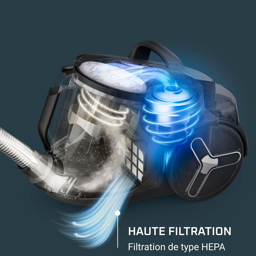 Rowenta Silence Force Cyclonic Aspirateur sans sac 2,5L