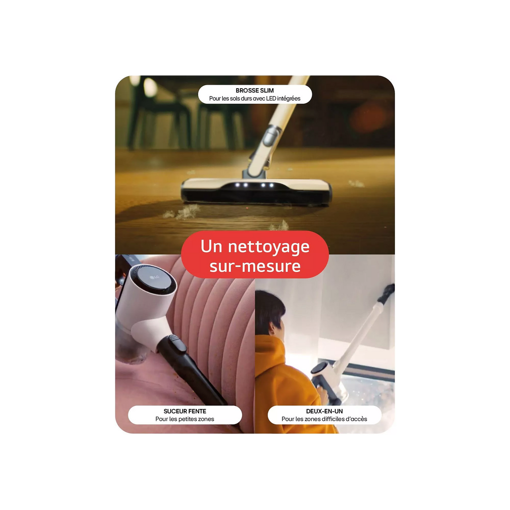 LG A9C‑SLIM1C – Aspirateur balai sans fil
