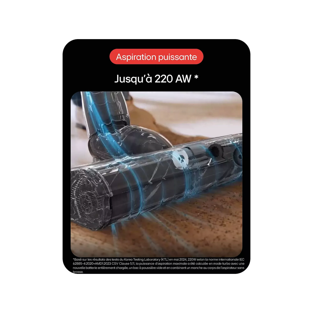 LG A9C‑SLIM1C – Aspirateur balai sans fil